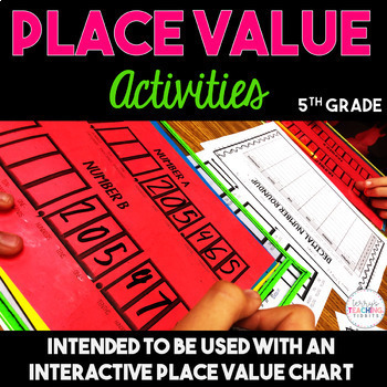 Preview of 5th Grade Place Value Activities - Printable