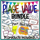 Place Value Activities BUNDLE | Task Cards, Bingo, Puzzles