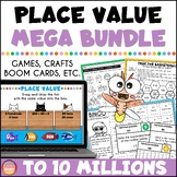 Place Value Activities, Games, Crafts, Worksheets Mega Bundle