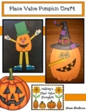 Place Value Activities Pumpkin Craft. Fun For Halloween Party Day