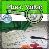Place Value Activities and Games Grade 2 and RTI Bundle