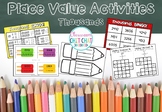Place Value Activities and Games {Thousands}