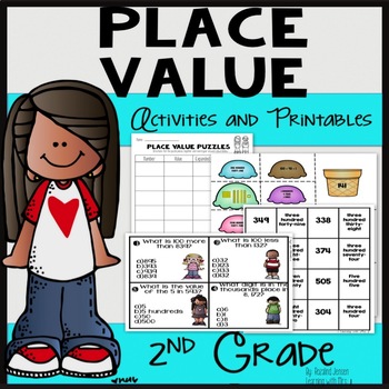 place value activities and printables second grade by