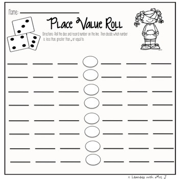 place value activities and printables second grade by