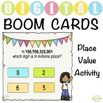 Preview of Place Value Activity- Boom Cards™