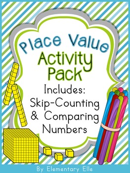 Preview of Place Value Activity Pack - Includes Skip-Counting & Comparing Numbers