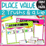 Place Value Activity | Place Value Math Center | Error Ana