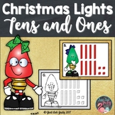 Place Value Activity Tens and Ones Jolly Christmas Lights