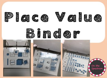 Preview of Place Value Adapted Binder