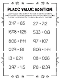 Place Value Addition