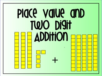 Preview of Place Value Addition Flip Chart