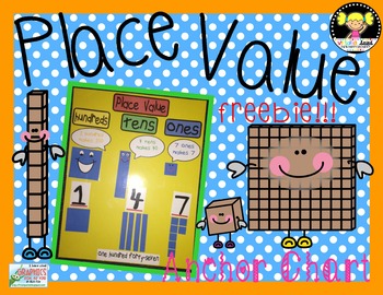 Preview of Free Place Value Chart