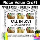 Place Value Apple Basket Math Crafts Back to School Bullet