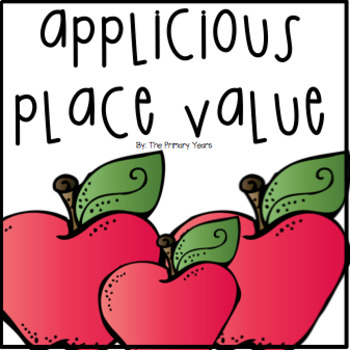 Preview of Place Value Apple Craft