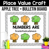 Place Value Apple Tree Math Crafts Back to School Bulletin