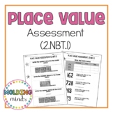 2nd Grade Place Value Assessment (2.NBT.1)