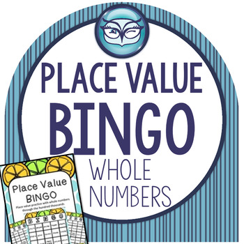 Preview of Place Value Bingo for Whole Numbers through Hundred Thousands