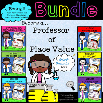 Preview of Place Value - BUNDLE 2.NBT ACTIVITIES
