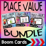 Place Value BUNDLE - Boom Cards / Distance Learning / Digi