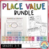 Place Value BUNDLE | posters, worksheets and games