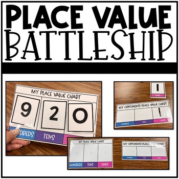 Preview of Place Value Battleship Game