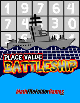 Preview of Place Value Battleship {Place Value Game}