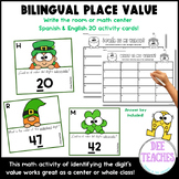 Place Value Bilingual Write the Room What is the value? St