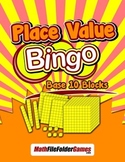 Place Value Bingo Base 10 Blocks {Math Game}