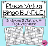 No Prep Place Value BINGO Game: For 4 Digit Numbers | TPT