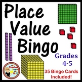 Place Value Bingo I Place Value Math Game with 35 Bingo Cards