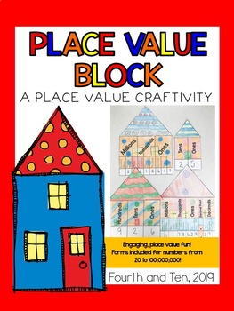 Preview of Place Value Block {a place value craft}