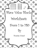 Place Value Blocks Worksheets for First Grade : ( Common C