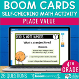 Place Value Boom Cards | 4th Grade Digital Math Review Tes