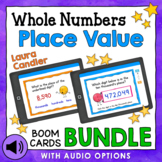 Place Value Boom Cards Bundle (Self-Grading with Audio Options)