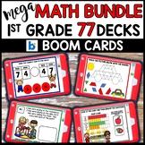 Boom Cards Math Games and Centers Place Value, Graphing, A