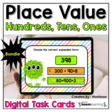 Place Value Activities Boom Cards Hundreds Tens Ones    2 