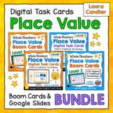 Place Value Boom Cards and Google Slides Bundle