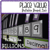 Place Value Bulletin Board Set {to millions}