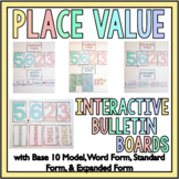 Place Value Bulletin Board and Anchor Chart - Interactive