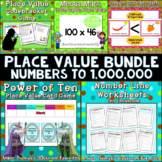 Place Value Games and Worksheets Bundle