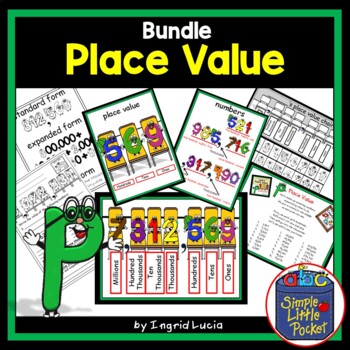 Preview of Place Value Bundle - 4th Grade