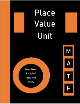 Preview of Place Value Unit - Distance Learning