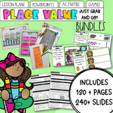 Place Value Bundles Unit: Lesson Plans, PowerPoints & Activities!