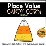 Place Value Candy Corn- Halloween Math Activity & Bulletin