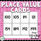 Place Value Cards - 2 Digit & 3 Digit Numbers