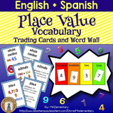 Place Value Vocabulary Trading Card Activities and Posters