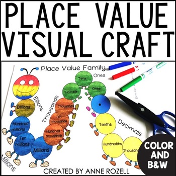 Preview of Place Value Visual | Place Value Craft