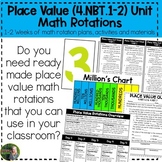 Place Value Centers | 4th Grade Math Rotations Unit