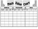 Place Value Chart (FREE/PRINTABLE)