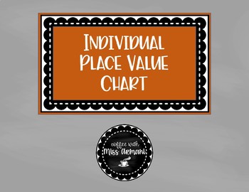 Preview of Place Value Chart